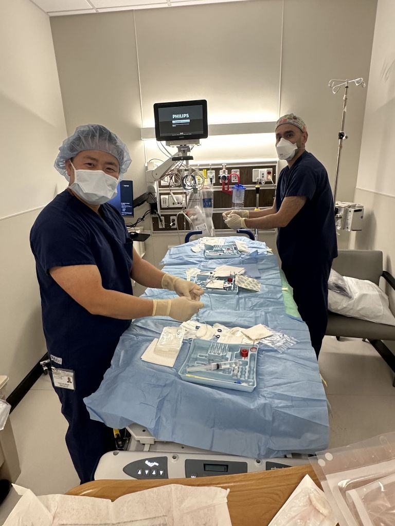 Regional anesthesia preparation